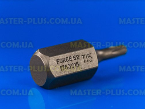 Бита torx T15 под адаптер 10мм Force 1763015