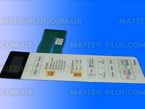 Панель управління (мембрана) LG MFM62736801 для мікрохвильової печі