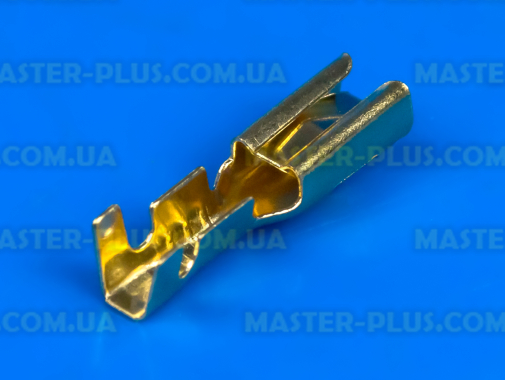 Клема плоска, гніздо 2.8 mm, під кабель, без ізоляції