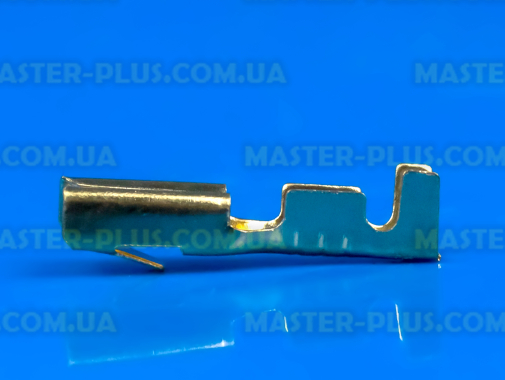 Клема плоска, гніздо 2.8 mm, під кабель, без ізоляції
