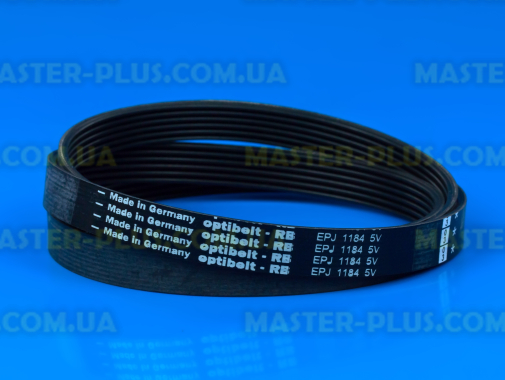 Ремень 1184 J6 EL «Optibelt» черный для стиральной машины