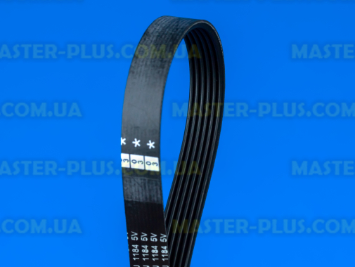 Ремень 1184 J6 EL «Optibelt» черный для стиральной машины