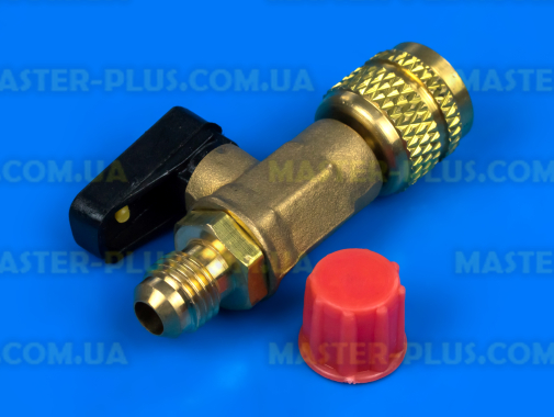 Кран 1/4&quot; баллона с фреоном R600 для холодильника