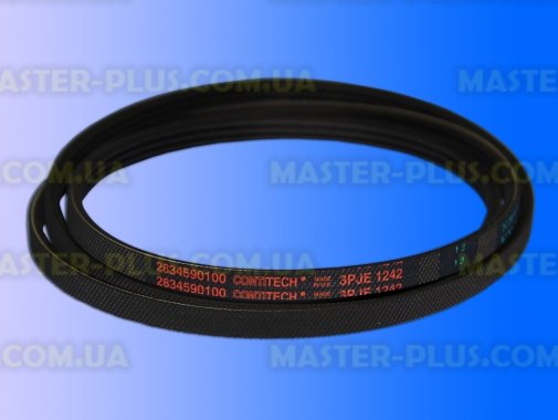 Ремінь 1242J3 EL Beko 2834590100 Original для пральної машини