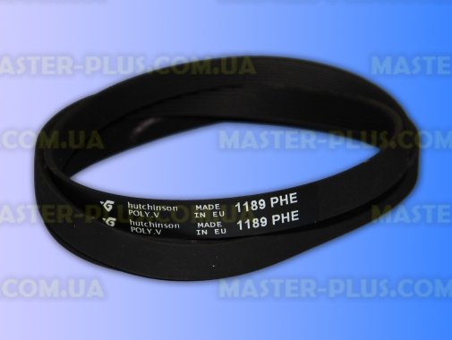 Ремень 1189 H8 EL «Hutchinson» черный для стиральной машины