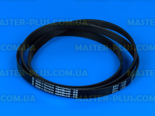 Ремінь 1238 H7 EL «Optibelt» чорний для пральної машини