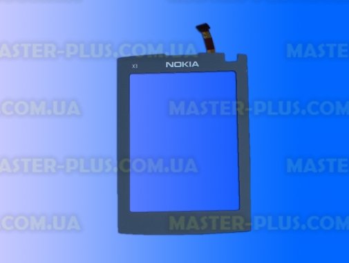 Тачскрин для телефона Nokia X3-02 со скотчем для мобильного телефона