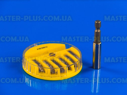 Набор бит c адаптером в  пластиковом кейсе, 7шт Sigma 4013101