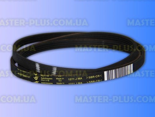 Ремінь 1271 J4 «Hutchinson» чорний для пральної машини