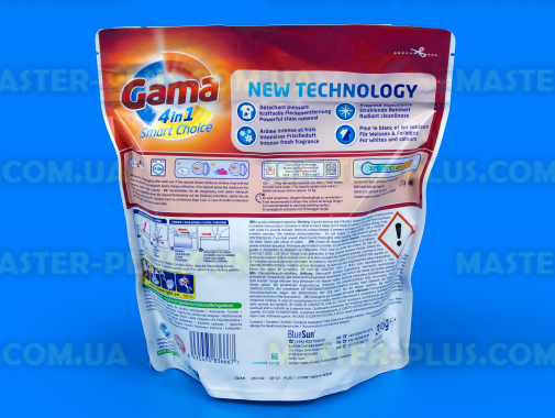 Капсули для прання Gama 4 in 1 Universal 18 шт