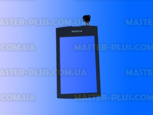 Тачскрін для телефону Nokia Asha 305, 306 Black для мобільного телефона