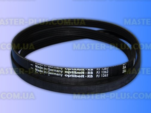 Ремень 1262 J4 «Optibelt» черный для стиральной машины