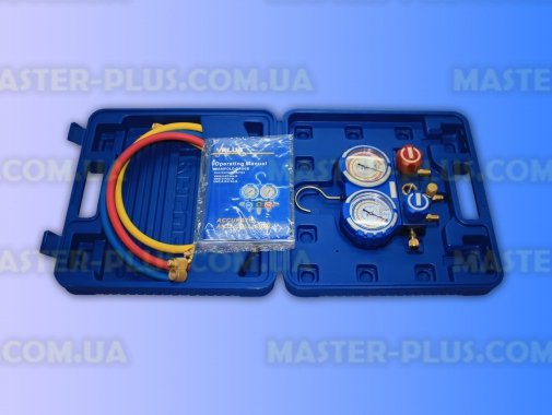 Манометрический коллектор двухвентильный VALUE VMG-2-R410A-B