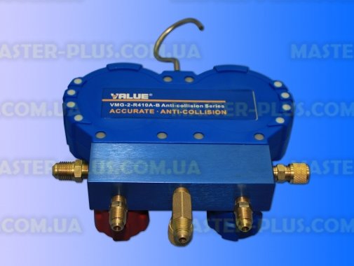 Манометрический коллектор двухвентильный VALUE VMG-2-R410A-B