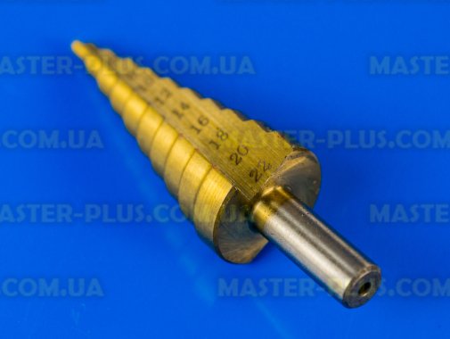 Свердло ступенчатое по металу HSS-TiN 4-22 мм Yato YT-44741