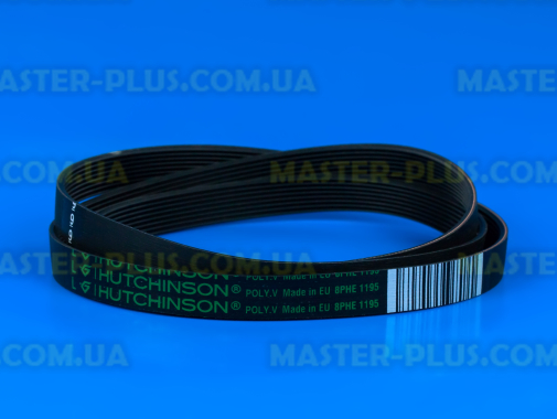 Ремінь 1195 H8 EL «Hutchinson» чорний для пральної машини