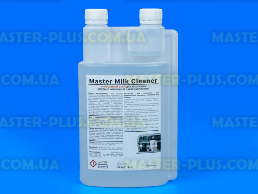 Рідина для видалення білкових, жирових та інших забруднень Master Milk Cleaner 1л