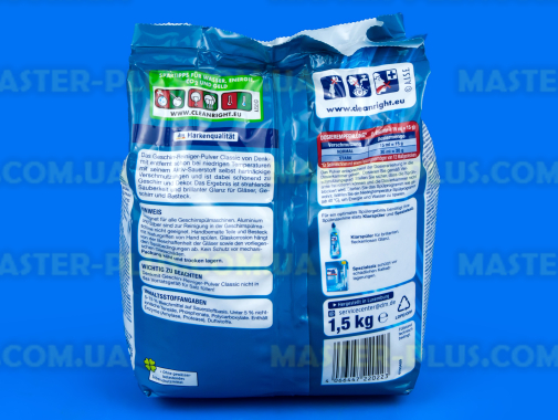 Порошок для посудомоечной машины Denkmit Classic 1.5 кг