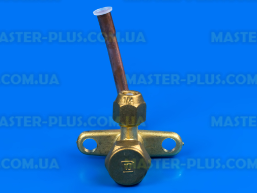 Кран сервисный (порт) 1/4&quot; угловой для кондиционера