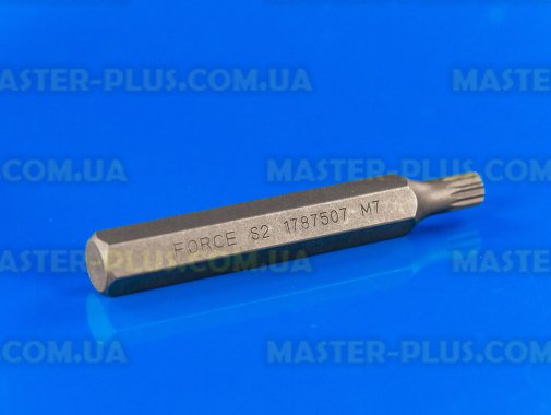 Біта spline M7 під адаптер 10мм Force 1787507