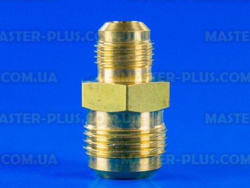 Муфта латунная 3/8&quot; - 5/8&quot; нар. резьба для кондиционера