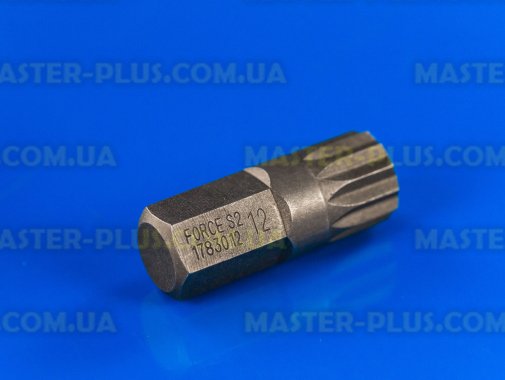 Бита spline M12 под адаптер 10мм Force 1783012