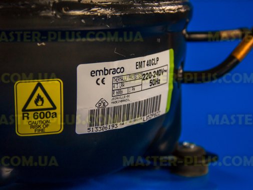 Компрессор Embraco EMT40СLP R600a 117W для холодильника