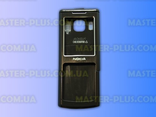 Корпус для телефону Nokia 6500cl Black для мобільного телефона