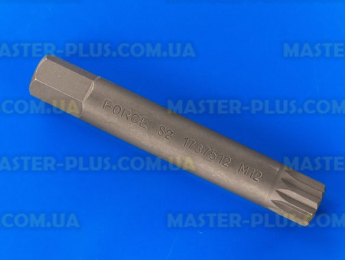 Біта spline M12 під адаптер 10мм Force 1787512