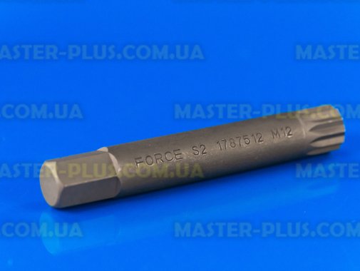Біта spline M12 під адаптер 10мм Force 1787512