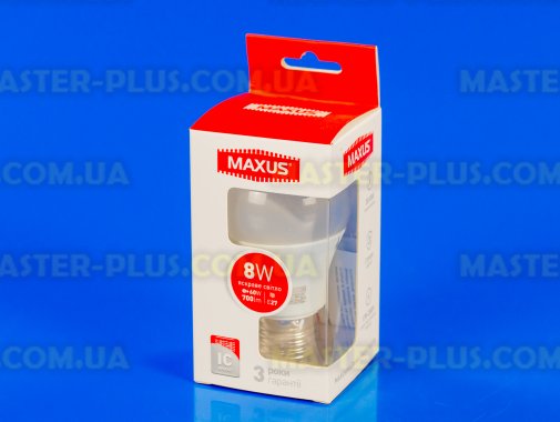 Светодиодная лампа MAXUS A60 8W E27