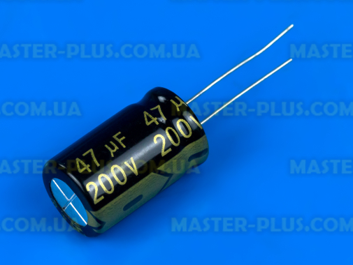 Конденсатор полярний 47mf 200V
