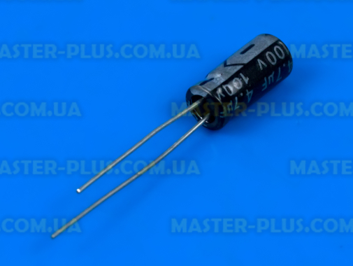 Конденсатор полярний 4,7mf 100V