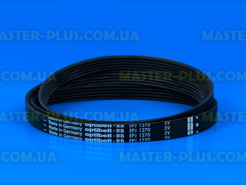 Ремень 1270 J5 EL «Optibelt» черный для стиральной машины
