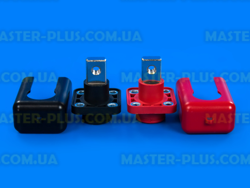 Клема прохідна 200А коротка М8–М6 (2 шт) для LiFePO4 акумуляторів