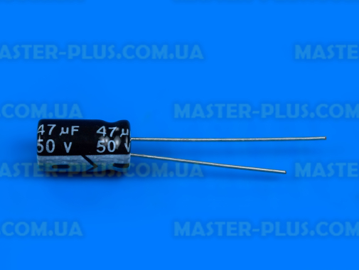 Конденсатор полярный 47mf 50V