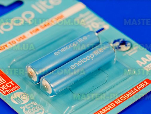 Аккумулятор Panasonic Eneloop Lite AAA 550mAh 2шт Ni-MH (BK-4LCCE/2BE) 