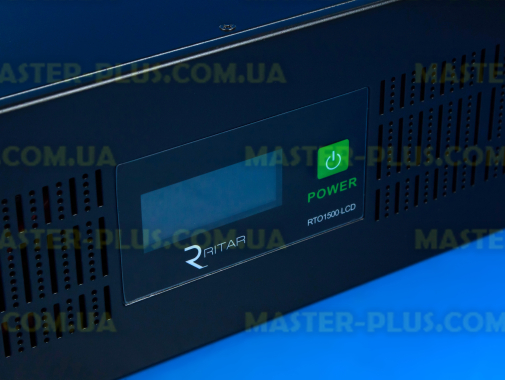 ДБЖ Ritar RTO-1500-LCD, 900W 2x12V9Ah АКБ