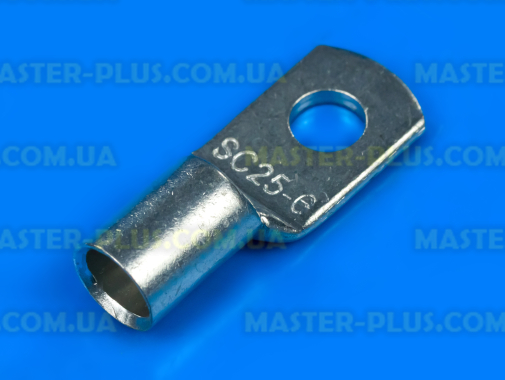 Клема тип O SC25-6, M6, до 25 мм², без ізоляції, луджена мідь (для збірки LiFePO4 акумулятора)