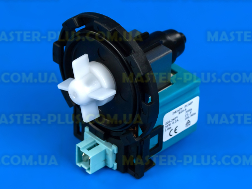 Насос (помпа) DRAIN PUMP P20-6 на 8 защелках клеммы слитно спереди для стиральной машины