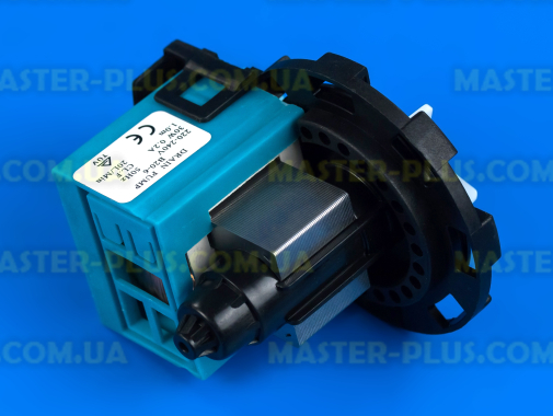 Насос (помпа) DRAIN PUMP P20-6 на 8 защелках клеммы слитно спереди для стиральной машины