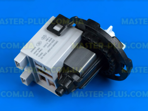 Насос (помпа) DRAIN PUMP P25-1E на 8 защелках клеммы раздельно сзади для стиральной машины