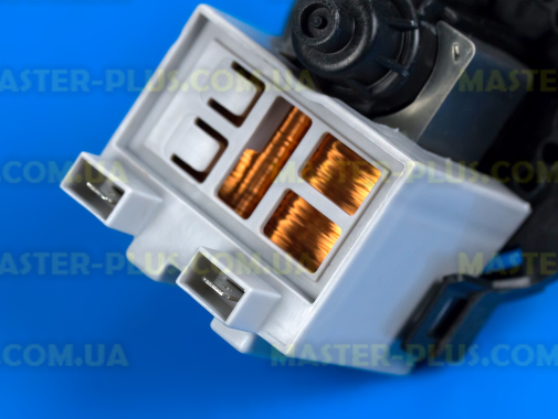 Насос (помпа) DRAIN PUMP P25-1E на 8 защелках клеммы раздельно сзади для стиральной машины