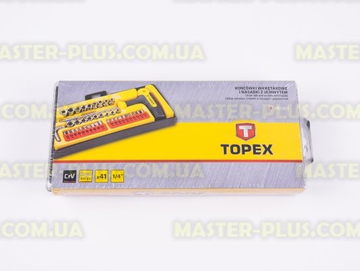 Набір головок і біт з тримачем 41 шт TOPEX 39D369
