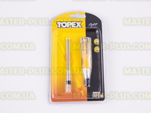 Викрутка зі змінними насадками 8 шт TOPEX 39D557