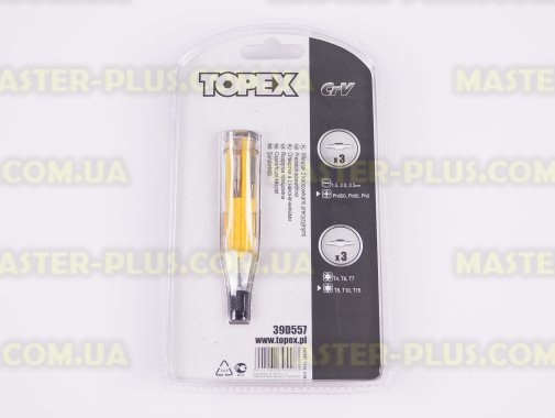 Викрутка зі змінними насадками 8 шт TOPEX 39D557