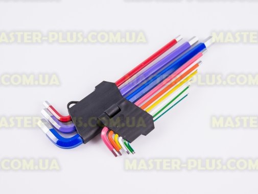 Шестигранники 1.5-10мм, набор 9шт TOPEX 35D966