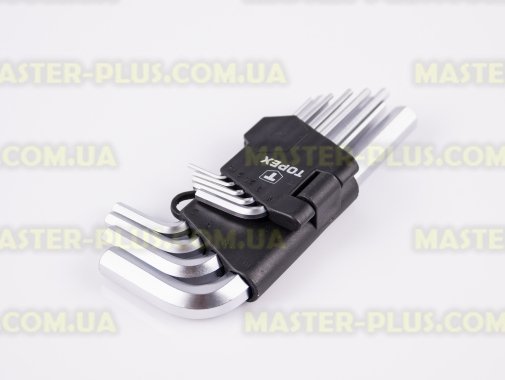 Шестигранники 1.5-10мм, набор 9шт TOPEX 35D955