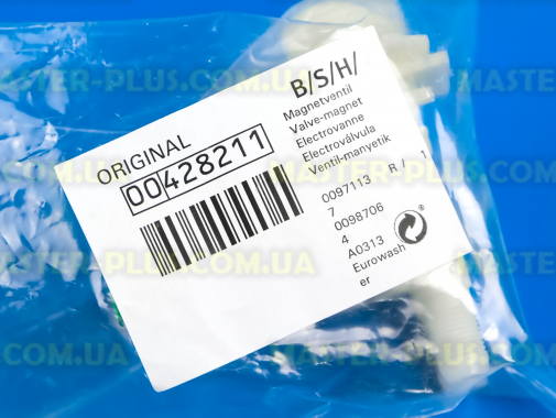 Клапан впускной Bosch Siemens 428211 для стиральной машины