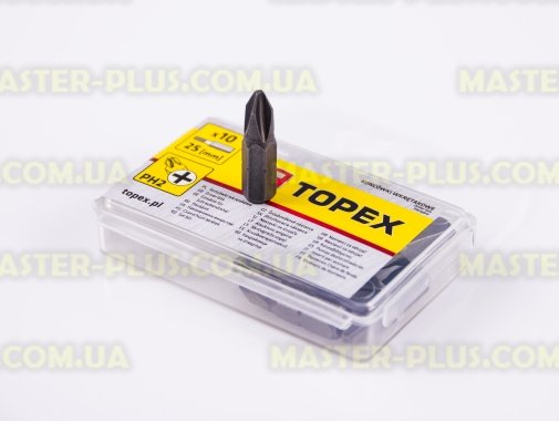 Набор крестовых бит PH2x25мм 10шт TOPEX 39D314
